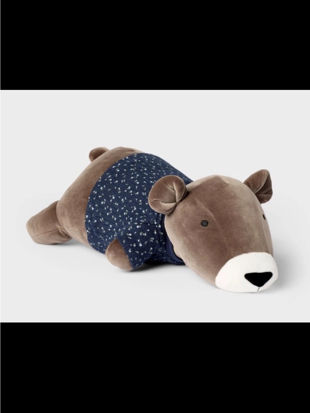 Target x Hollister 2026 Brown Baby Tee Bear Weighted Plush Pillowfort IN HAND